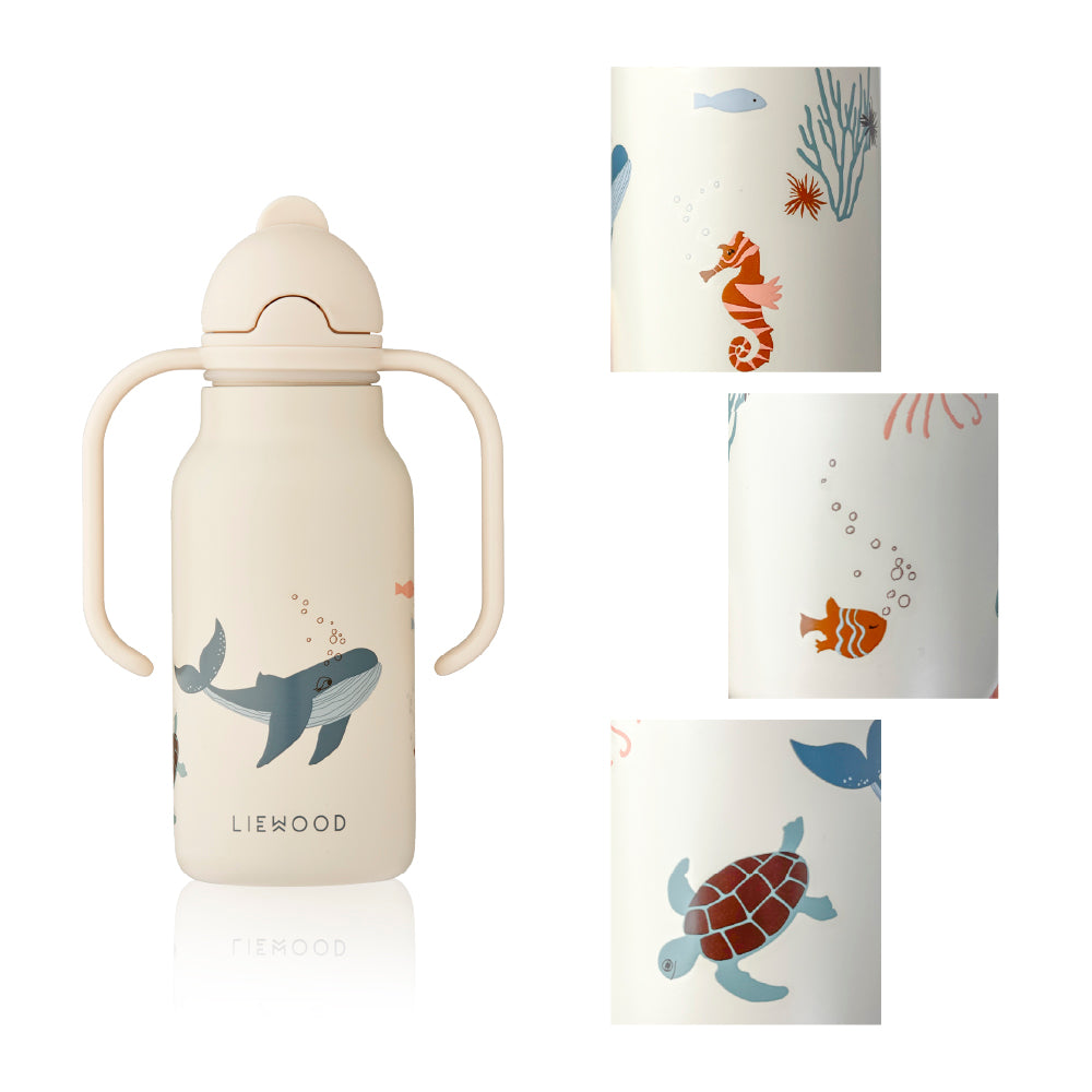 Kimmie ステンレスボトル 250ml - Sea creature