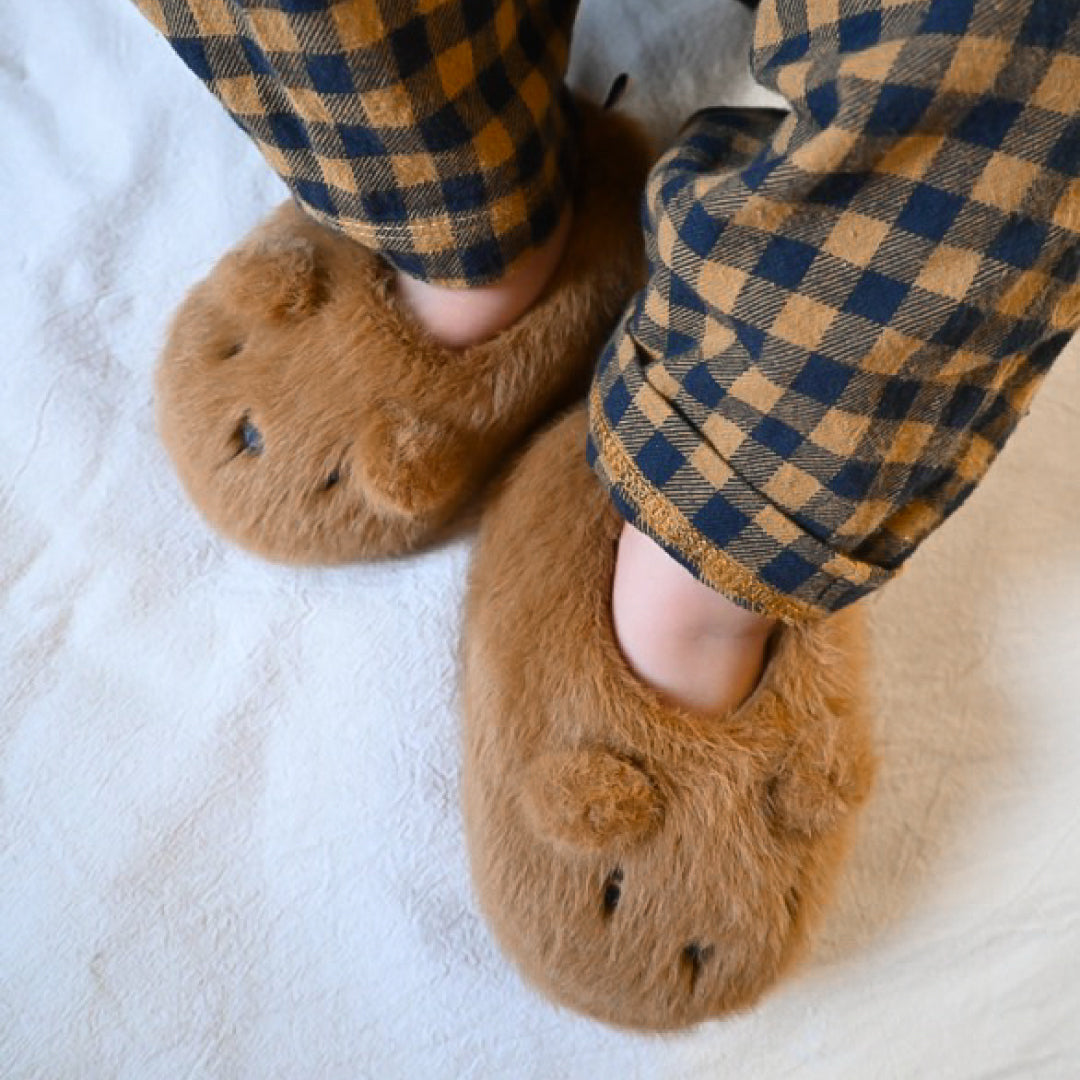 Aviaja プラッシュスリッパ- Bear ベア
