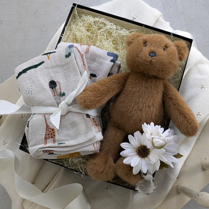 ぬいぐるみ＆おくるみセット - Bear Set