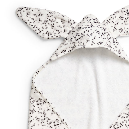 フード付きタオル  - Dalmatian Dots