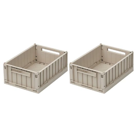 Weston Storage Box Sサイズ 2個セット - Sandy