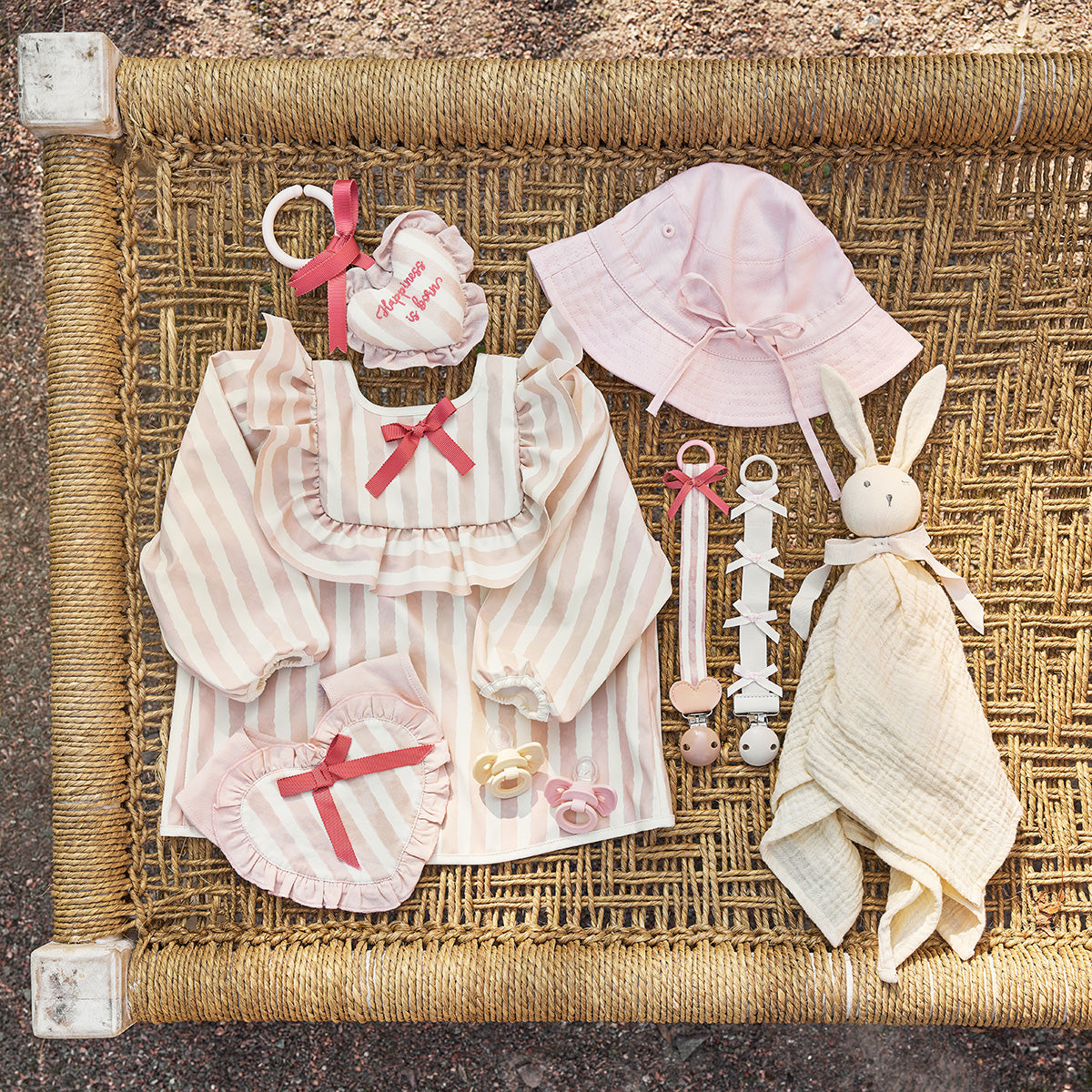 ベビービブ - Candy Stripes