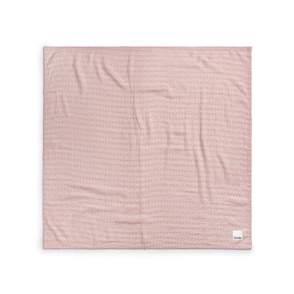 バンブーモスリンブランケット- Embroidery Anglaise Pink