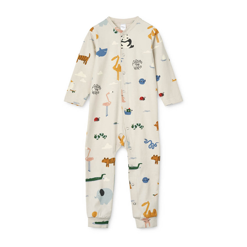 Birk  パジャマ ジャンプスーツ Around the world