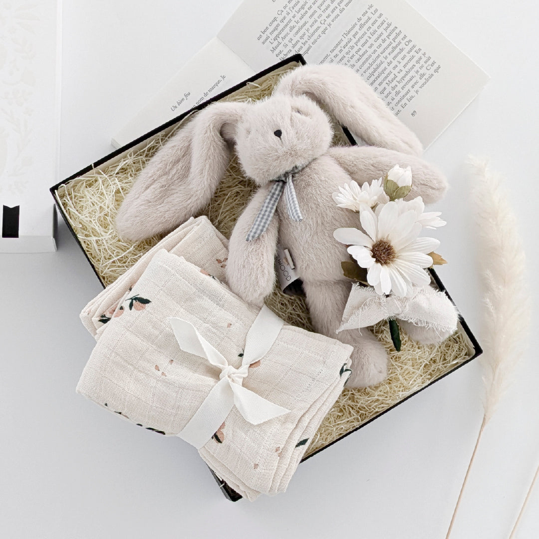 ぬいぐるみ＆おくるみセット - Rabbit Set