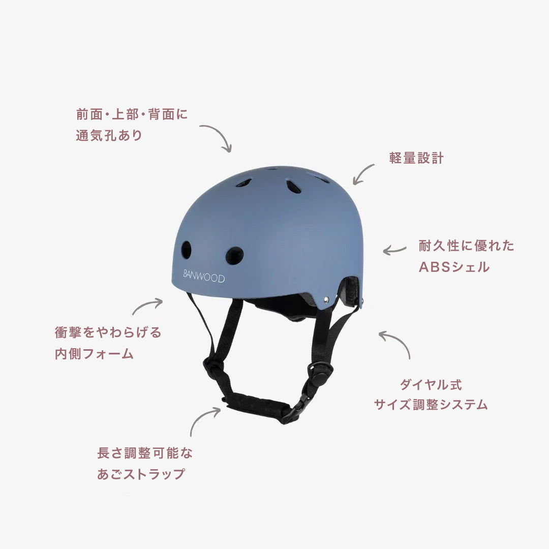 BANWOOD CLASSIC ヘルメット - MATTE BLUE