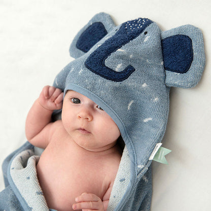 フード付きタオル - Mrs. Elephant