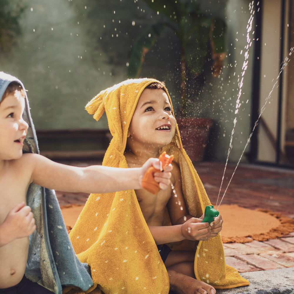 フード付きタオル- Mr. Lion