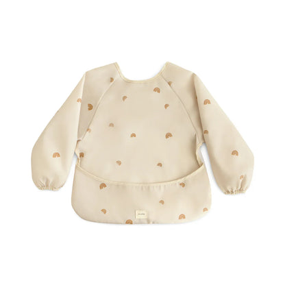 長袖 お食事エプロン Rainbows