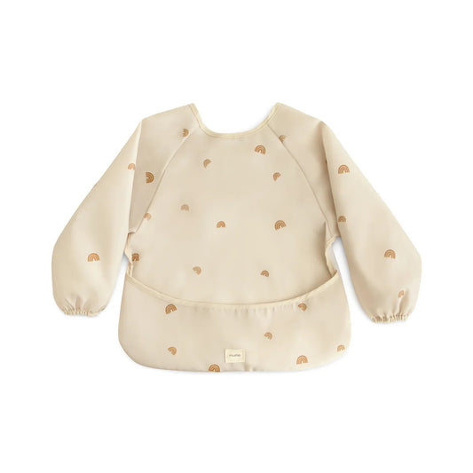 長袖 お食事エプロン Rainbows