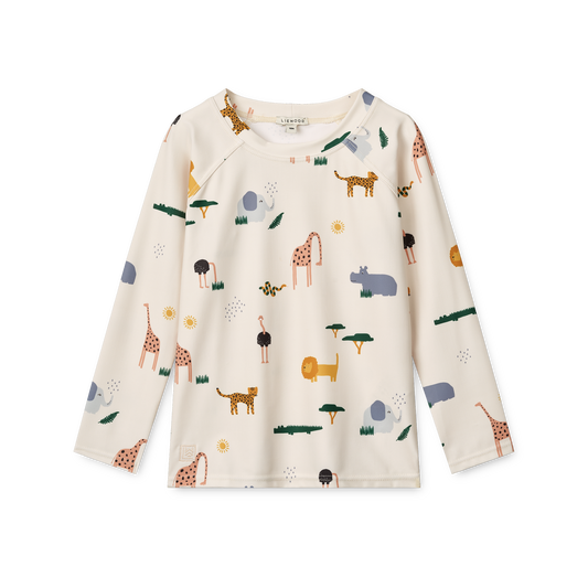 Noah  長袖スイムTシャツ - Safari