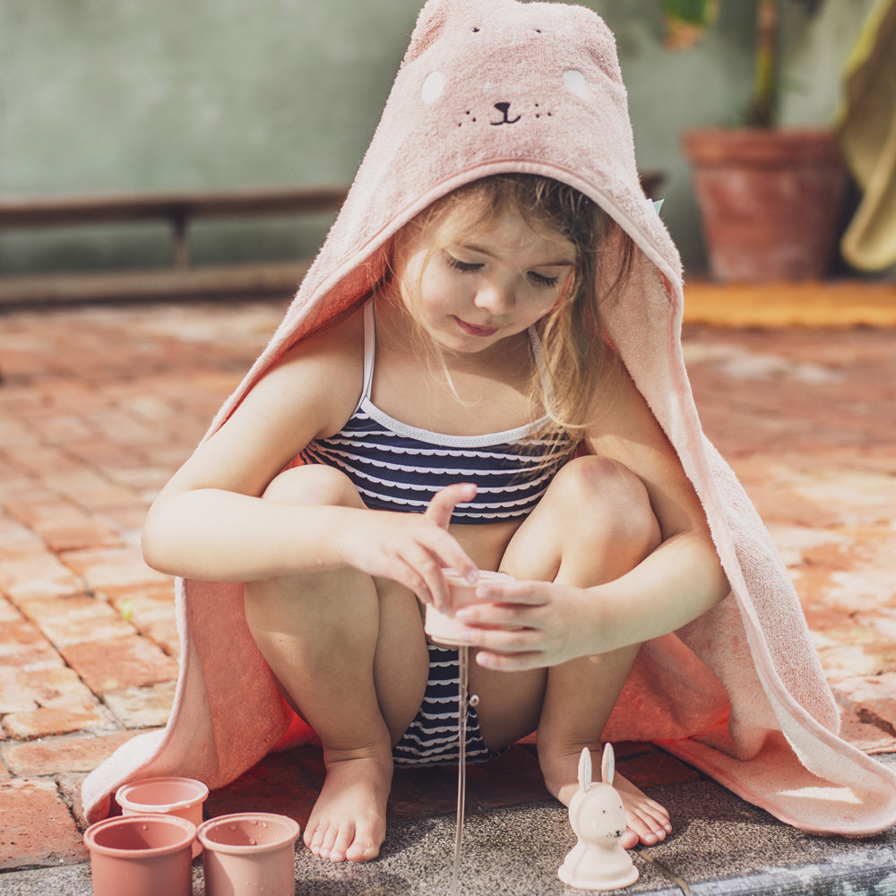 フード付きタオル- Mrs. Rabbit