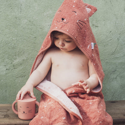 フード付きタオル -  Mrs.Cat