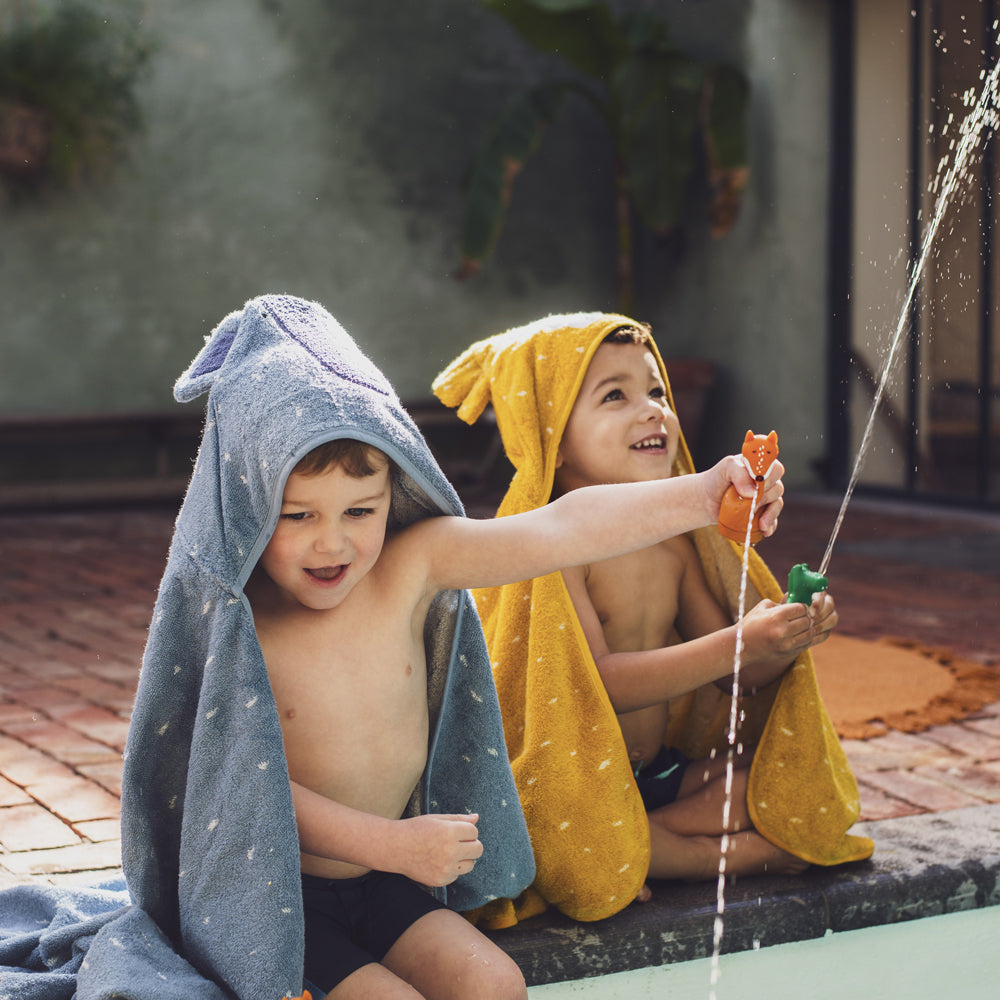 フード付きタオル- Mr. Lion