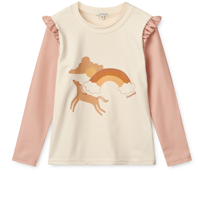 Tenley  長袖スイムTシャツ - Pale tuscany