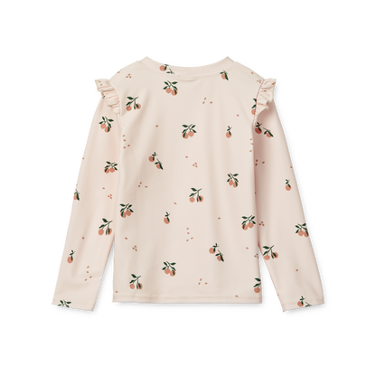 Tenley  長袖スイムTシャツ - Peach