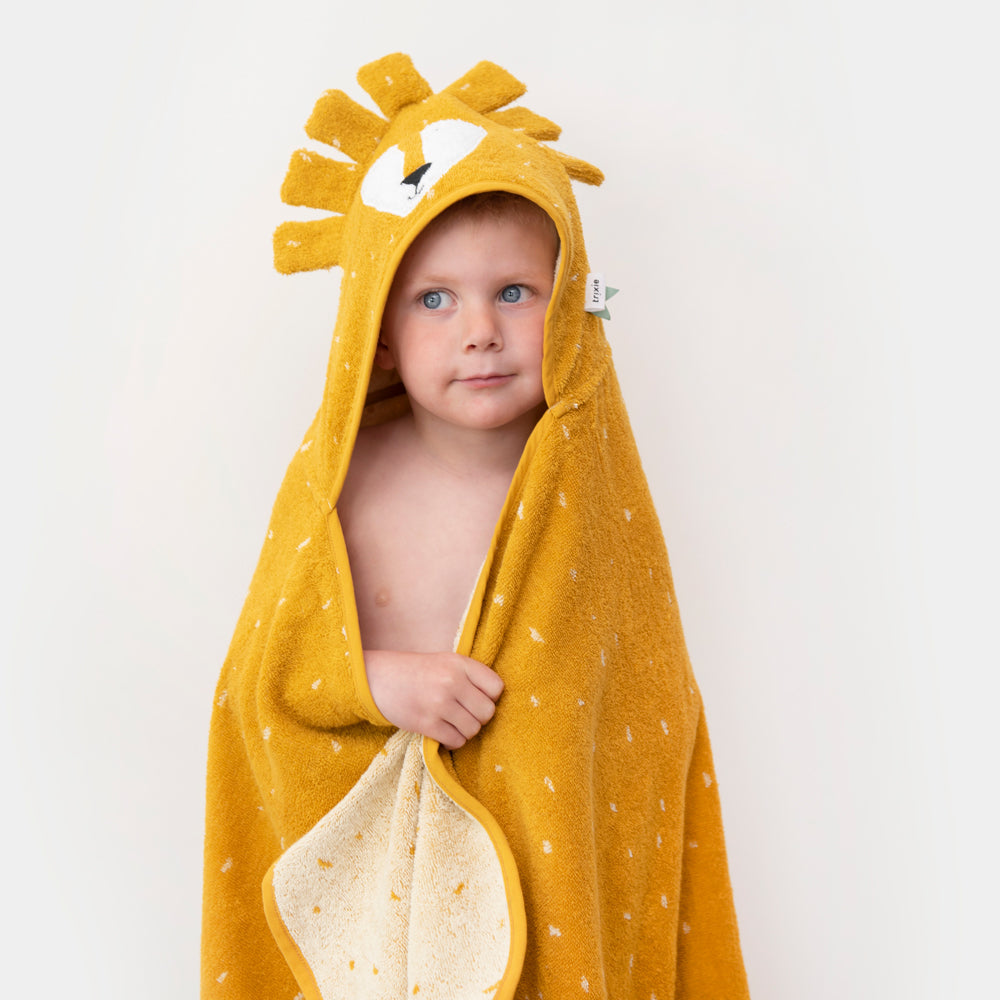 フード付きタオル- Mr. Lion
