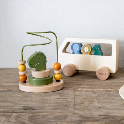 ウッデンビーズメイズ- Mr. Dino