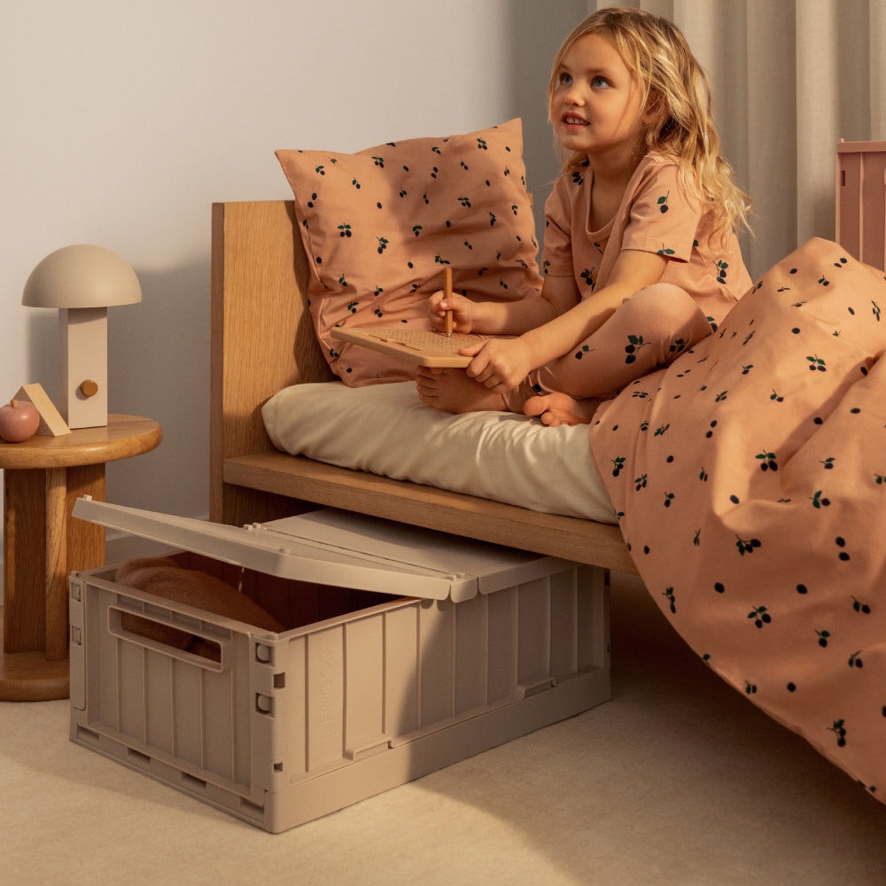 Weston ストレージボックスLサイズ専用 折りたたみ式蓋 1個パック - Sandy