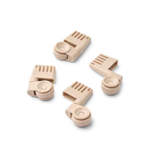 Weston ストレージボックスLサイズ専用キャスター 1個パック - Sandy