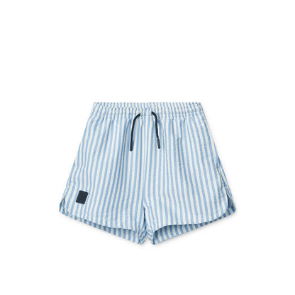 Aiden シアサッカー ボードショーツ - Stripe Riverside