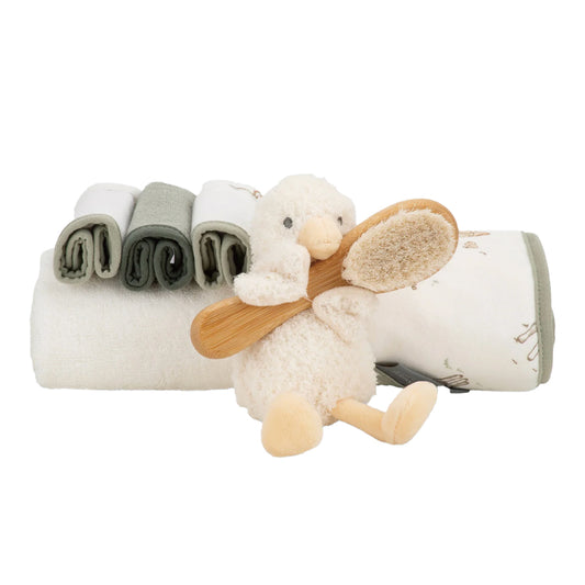 バスベビーギフトセット- Fuzzy Duck