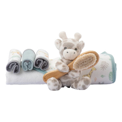 バスベビーギフトセット- Savanna Giraffe