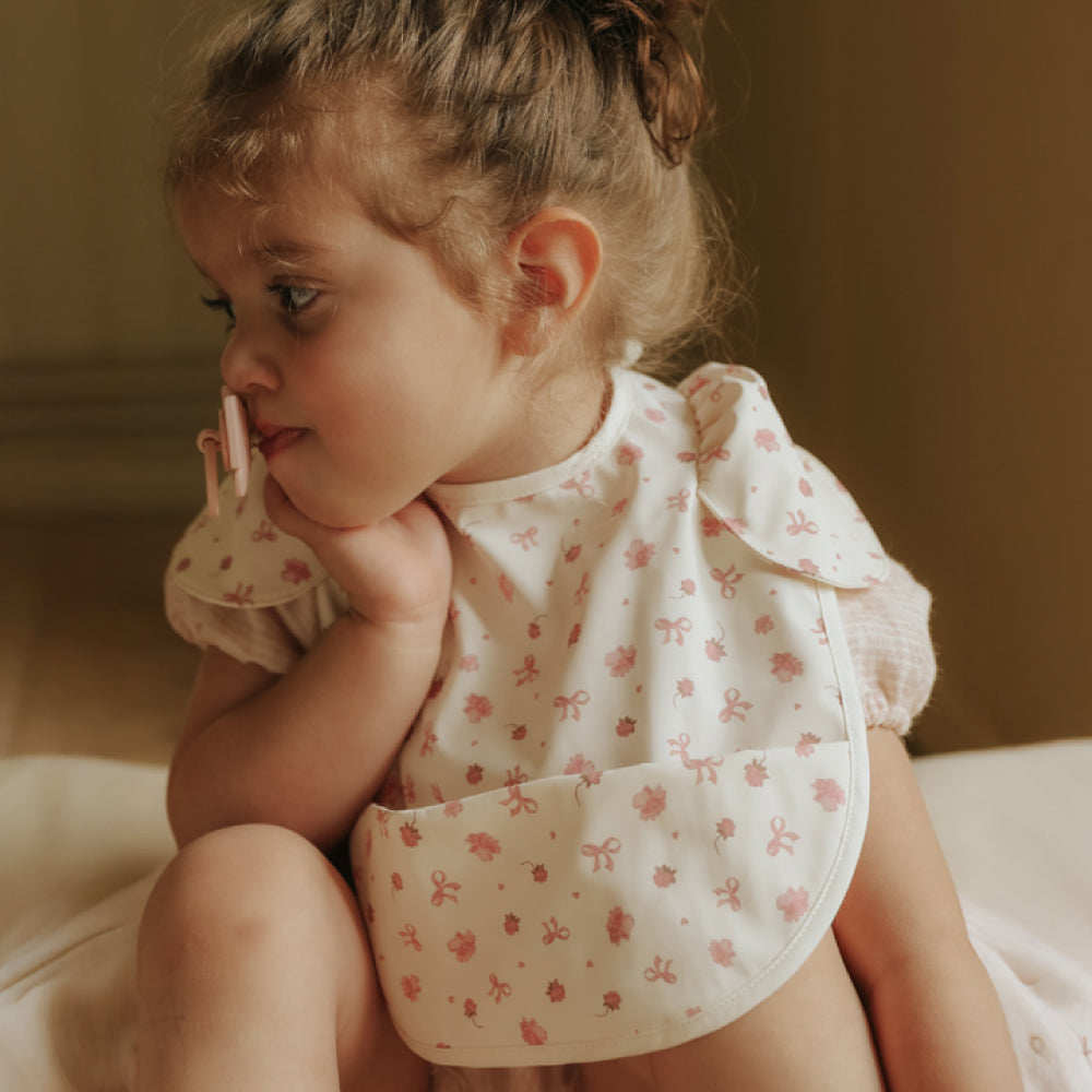 お食事エプロン - Petit River Rose