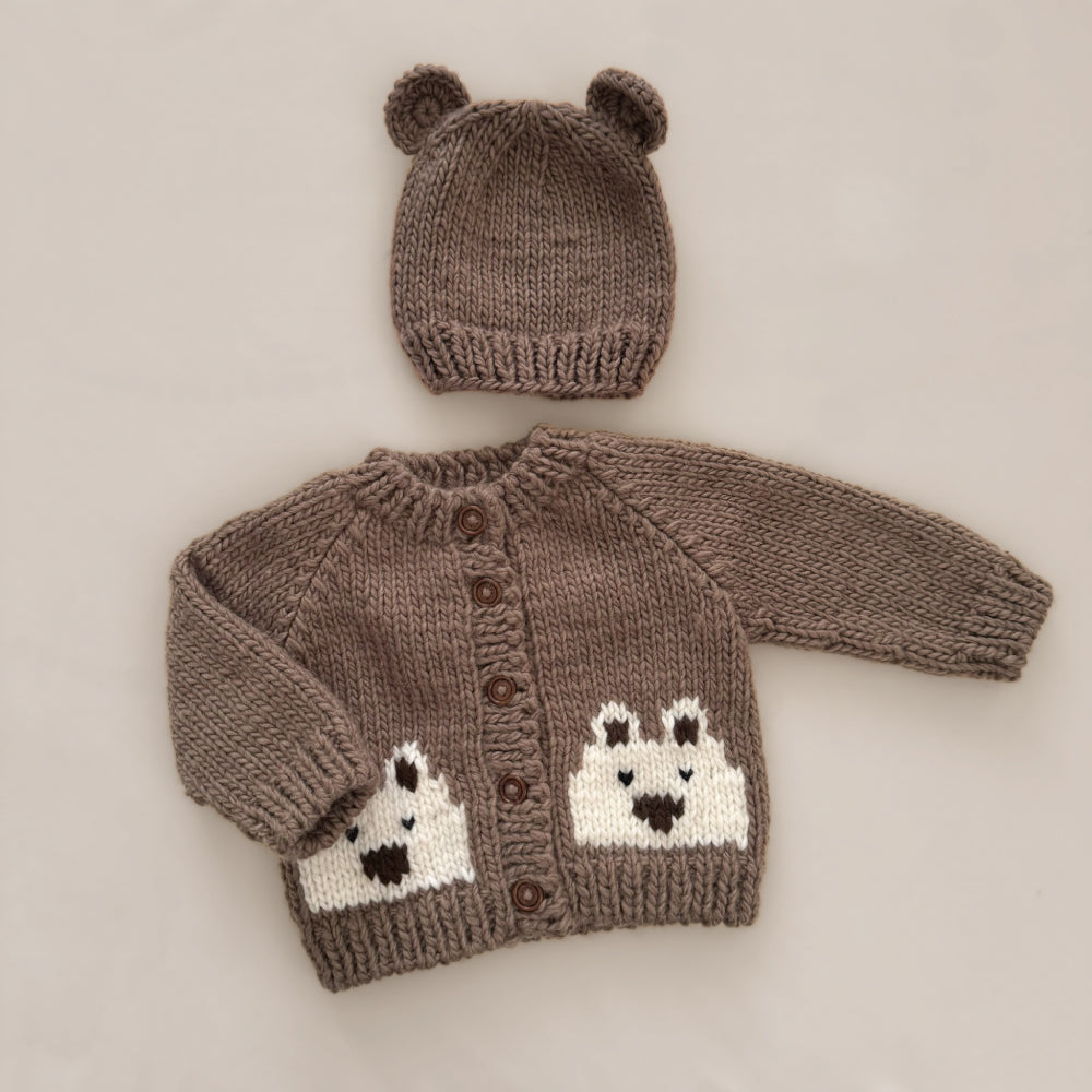ニットハット - Teddy Bear Tan