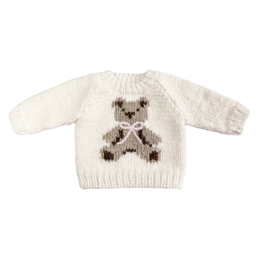 セーター - Teddy Bear Pink
