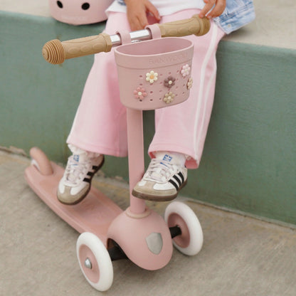 BANWOOD Pin & Ride バスケット - DUSTY ROSE