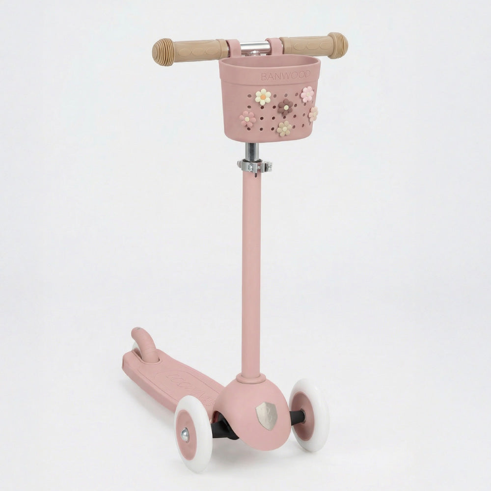BANWOOD Pin & Ride バスケット - DUSTY ROSE