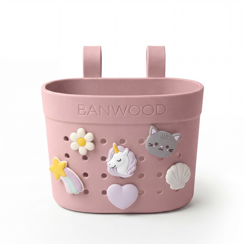 BANWOOD Pin & Ride バスケット - DUSTY ROSE