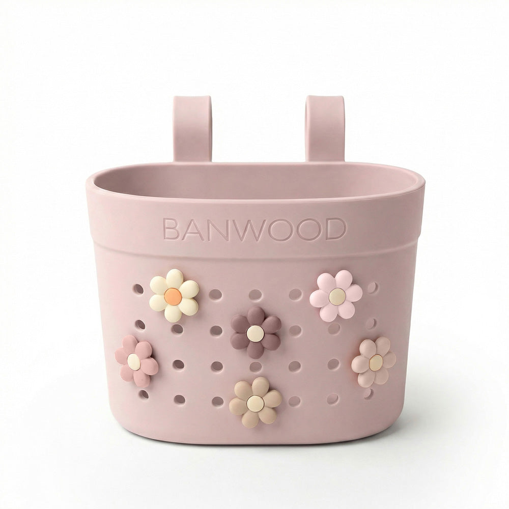 BANWOOD Pin & Ride バスケット - FADED PINK