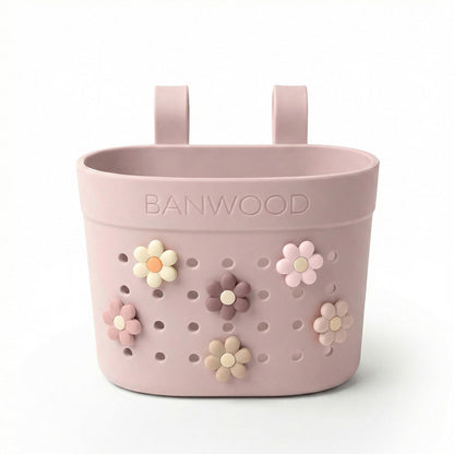 BANWOOD Pin & Ride バスケット - FADED PINK