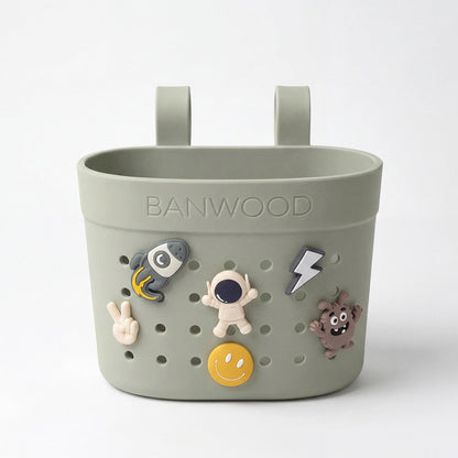 BANWOOD Pin & Ride バスケット - OLIVE