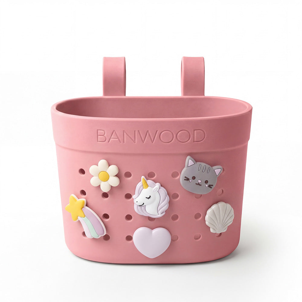 BANWOOD Pin & Ride バスケット - RASPBERRY