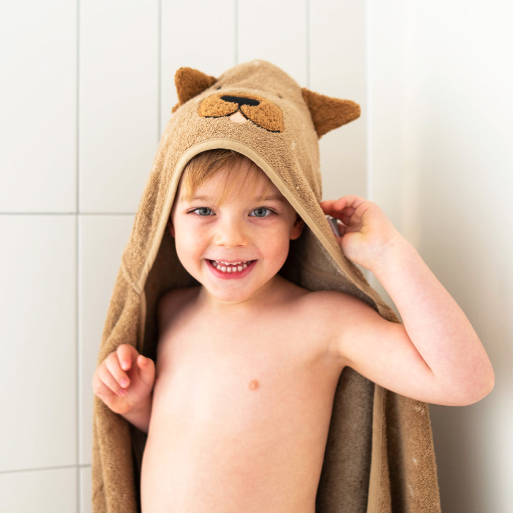 フード付きタオル- Mr. Dog