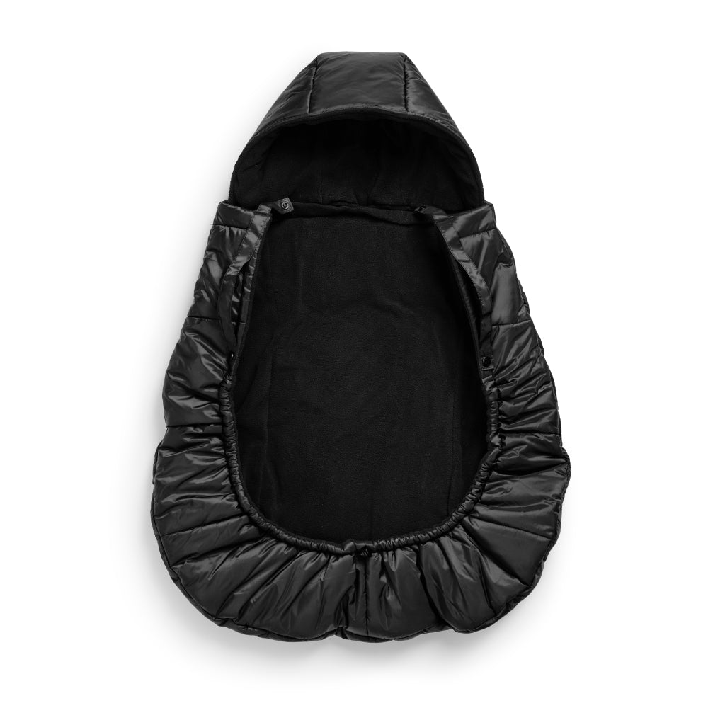 コージーカバー 2WAY 抱っこ紐＆ベビーカーカバー - Black