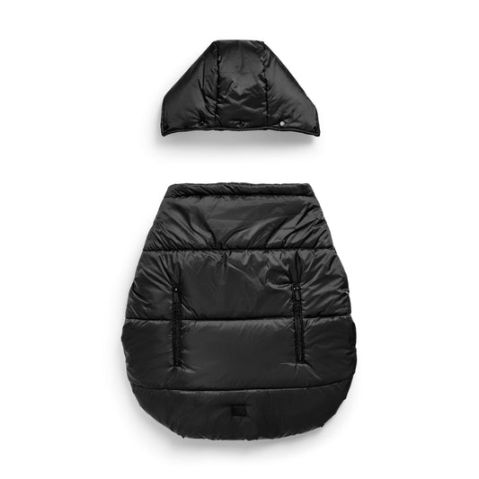 コージーカバー 2WAY 抱っこ紐＆ベビーカーカバー - Black