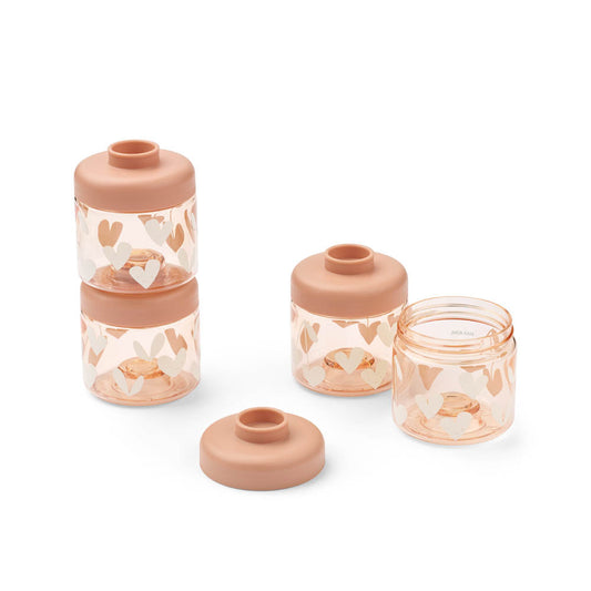 Dominique ベビーフードボックス 4個セット - Sweethearts