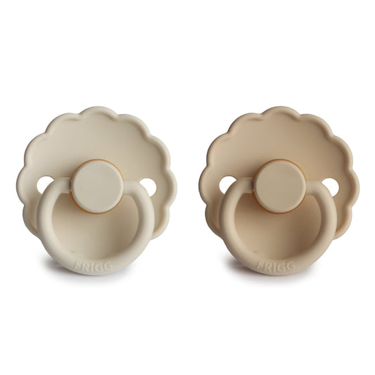 FRIGG デイジー 天然ゴムおしゃぶり ２個セット Cream / Croissant