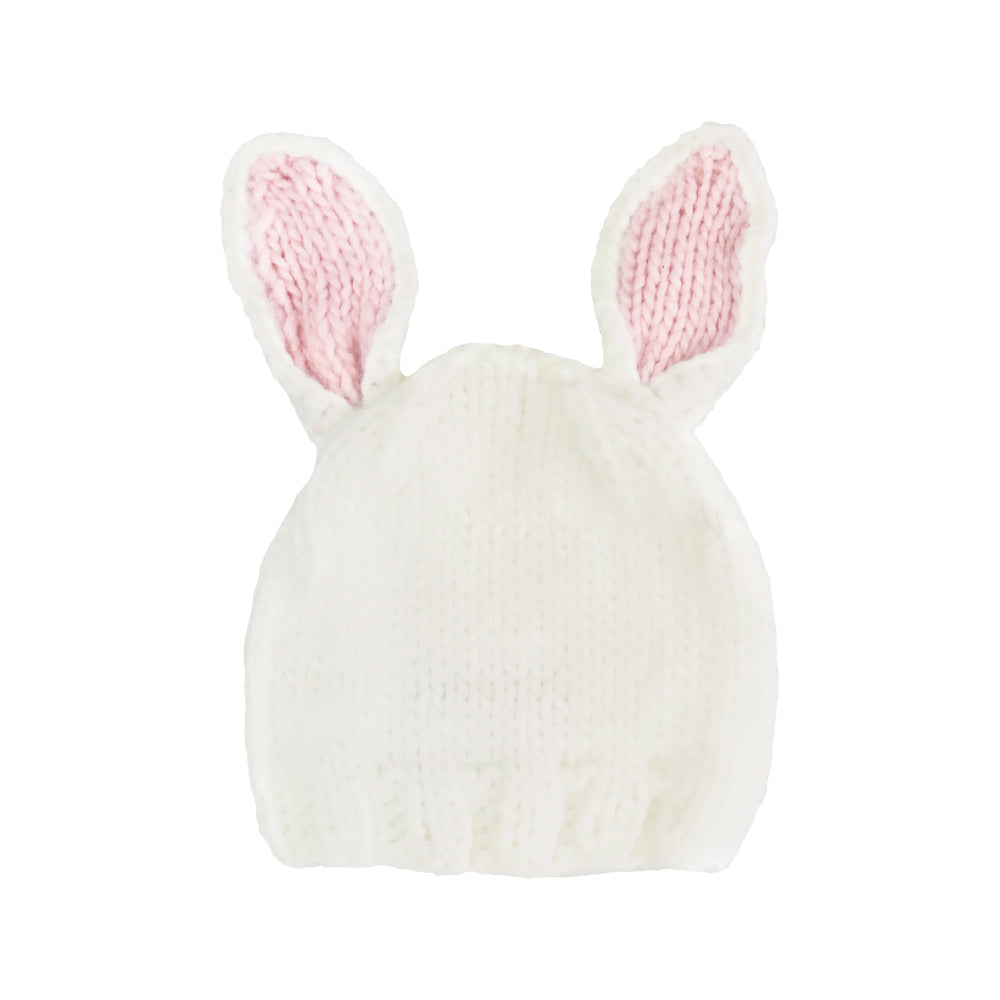 ニットハット - Bunny Pink Cream