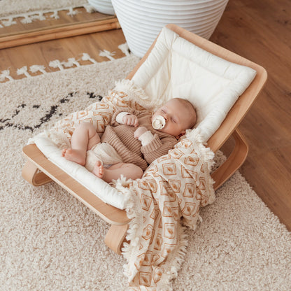 LEVO ベビーロッカー オーガニック　ホワイト