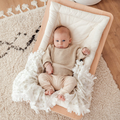 LEVO ベビーロッカー オーガニック　ホワイト