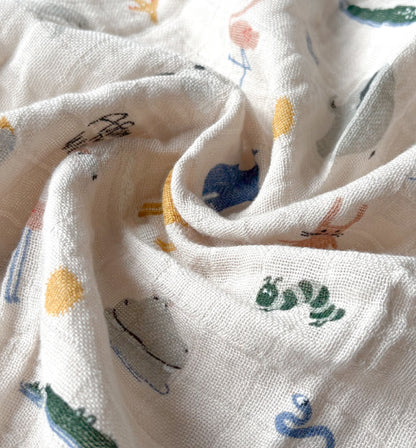 Lewis モスリンクロス 2枚セット - Around the world