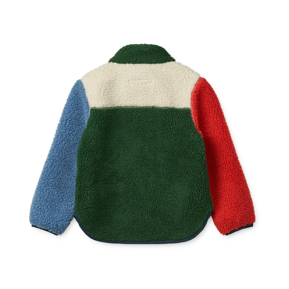 Noam パイルジャケット - Garden green multi mix