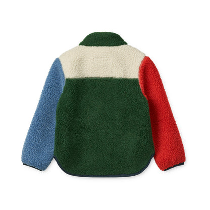 Noam パイルジャケット - Garden green multi mix