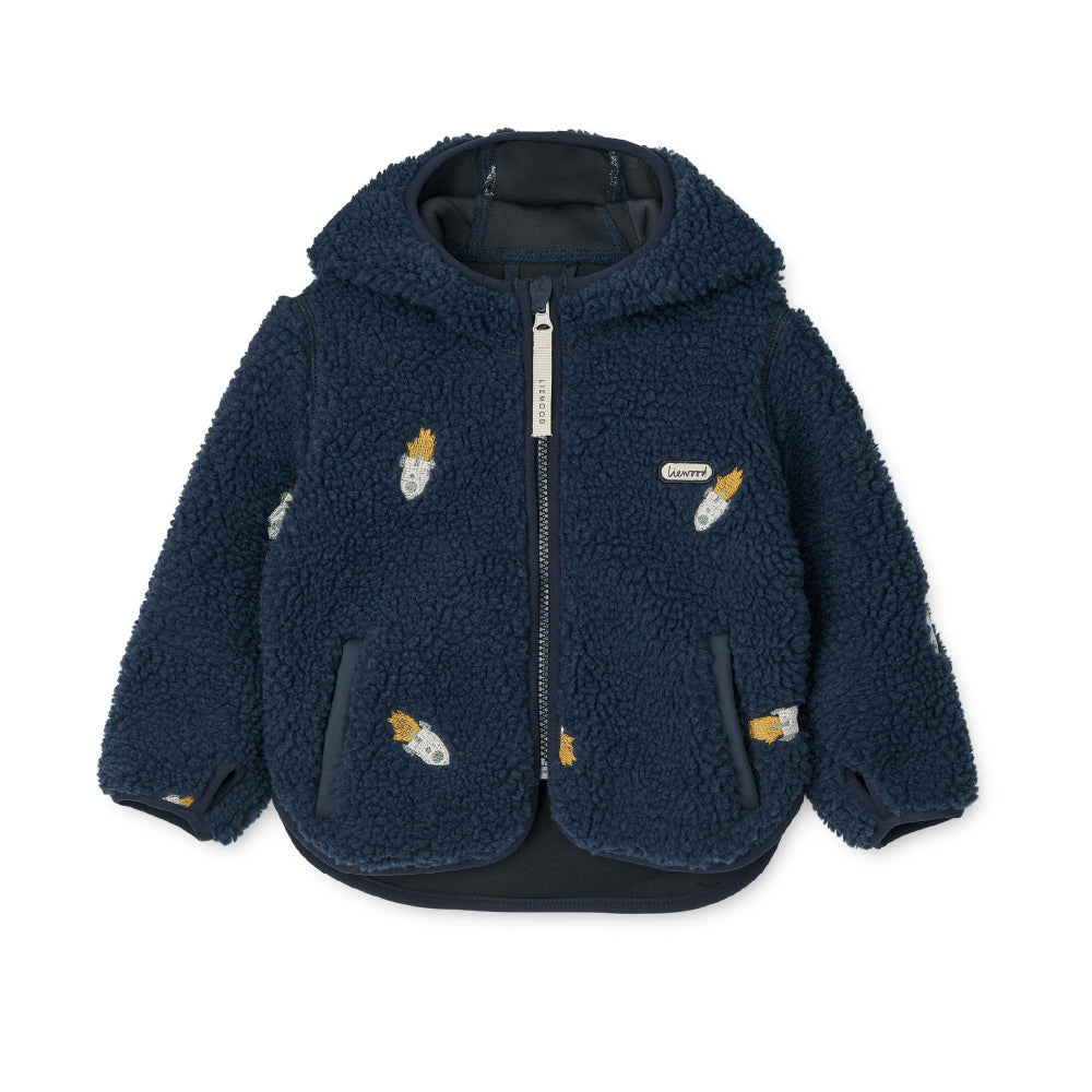 Mara 耳付きパイルジャケット - Rocket