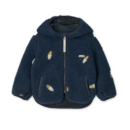 Mara 耳付きパイルジャケット - Rocket